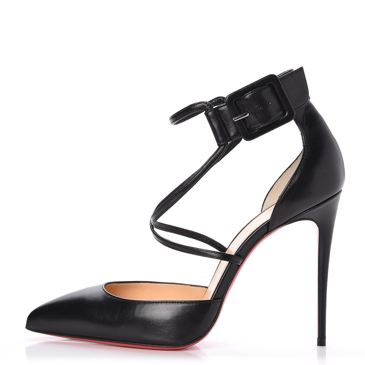 CHRISTIAN LOUBOUTIN NAPPA LEATHER SUZANNA 100 PUMPS â The Lavish Loft