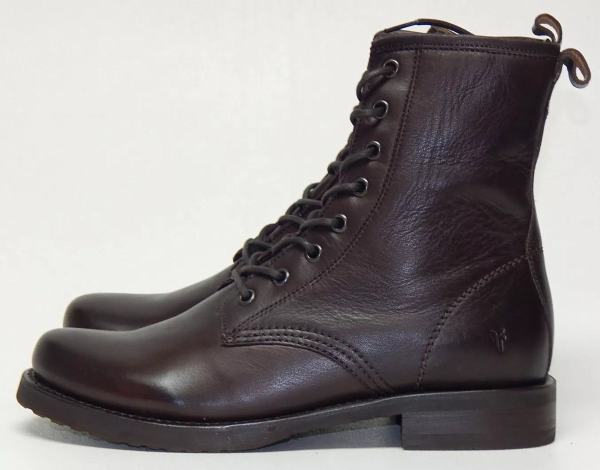 Frye black combat boots on sale