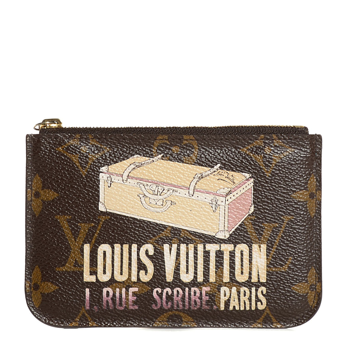 limited edition monogram canvas 1 rue scribe paris mini