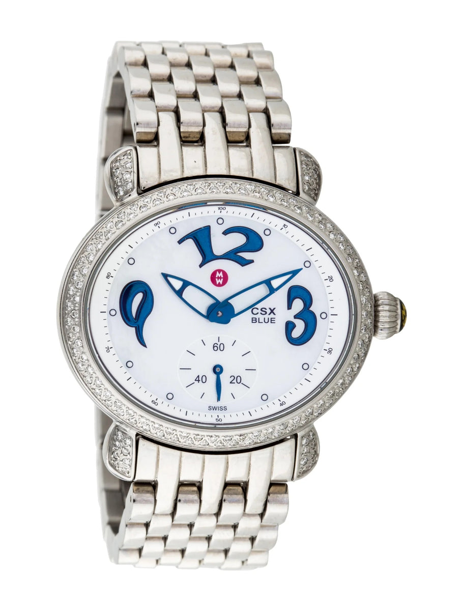 Michele best sale watch blue