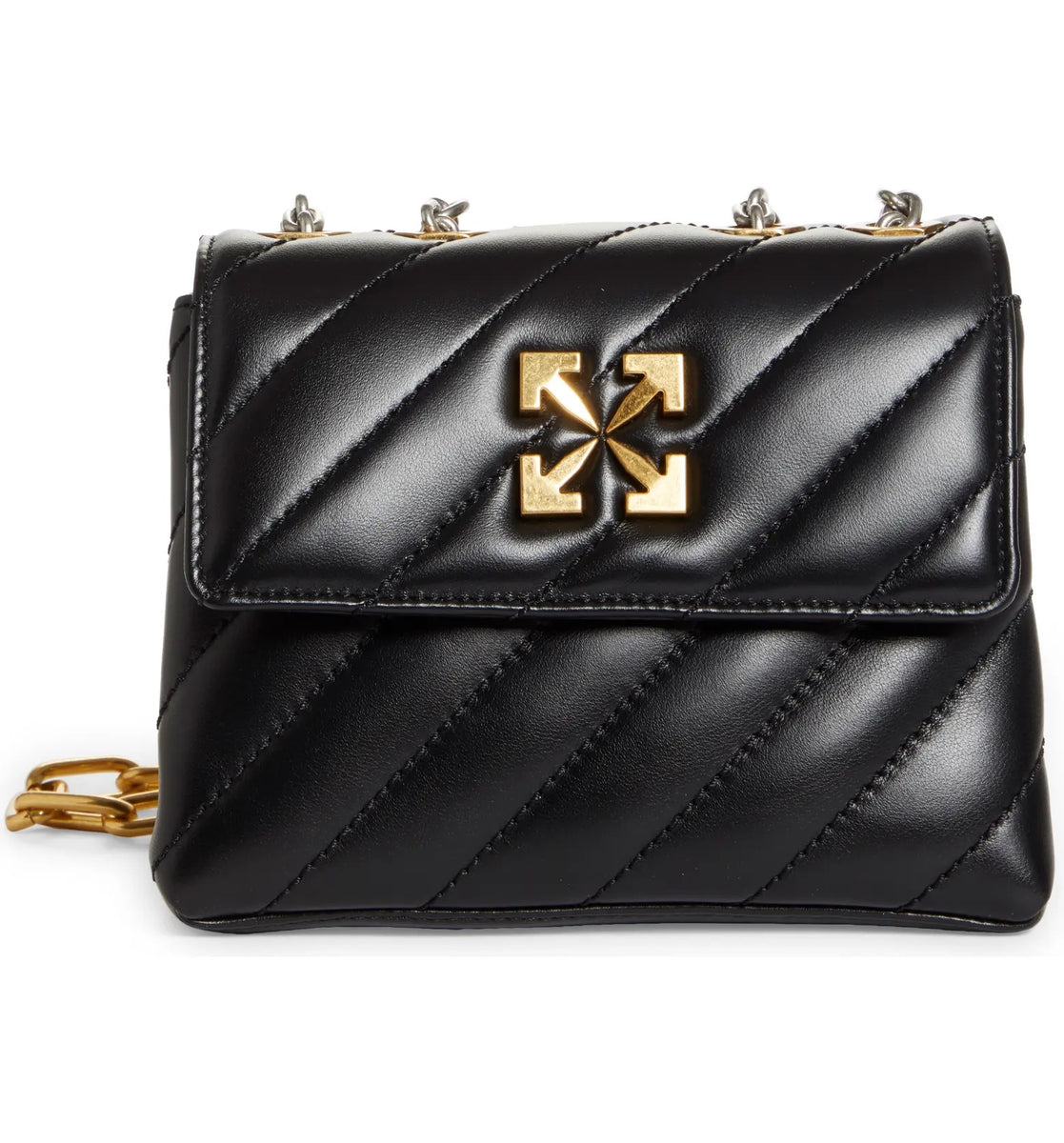 OFF-WHITE JACKHAMMER 19 LEATHER SHOULDER BAG – The Lavish Loft