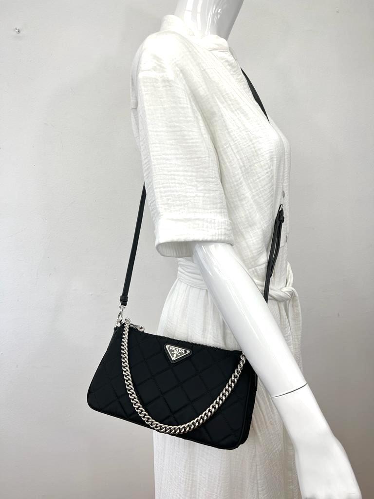 Prada Crossbody Bag Nylon Black