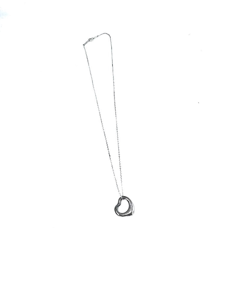 Tiffany & Co. Sterling Silver Elsa Peretti Open Heart Pendant Necklace –  Love that Bag etc - Preowned Designer Fashions