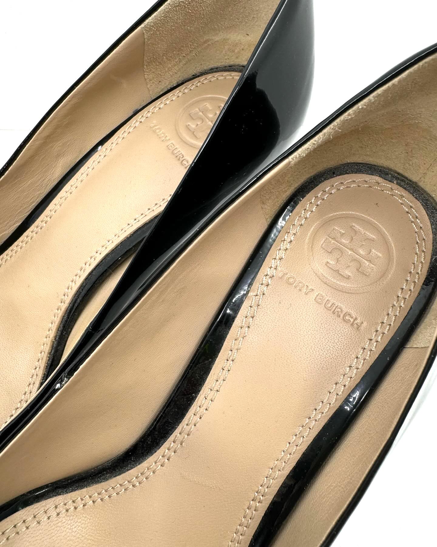 Tory burch peep toe on sale