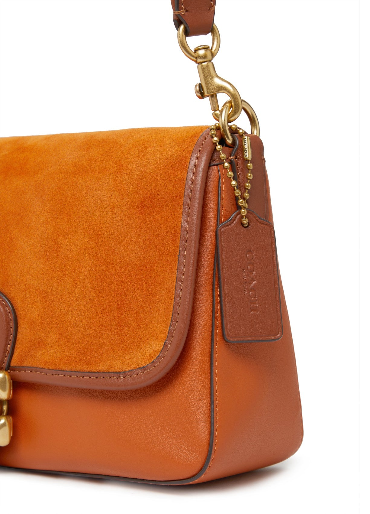 COACH 'soft Tabby' Shoulder Bag in Orange