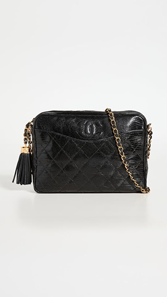 Chanel Tassel Camera Bag - Black Shoulder Bags, Handbags