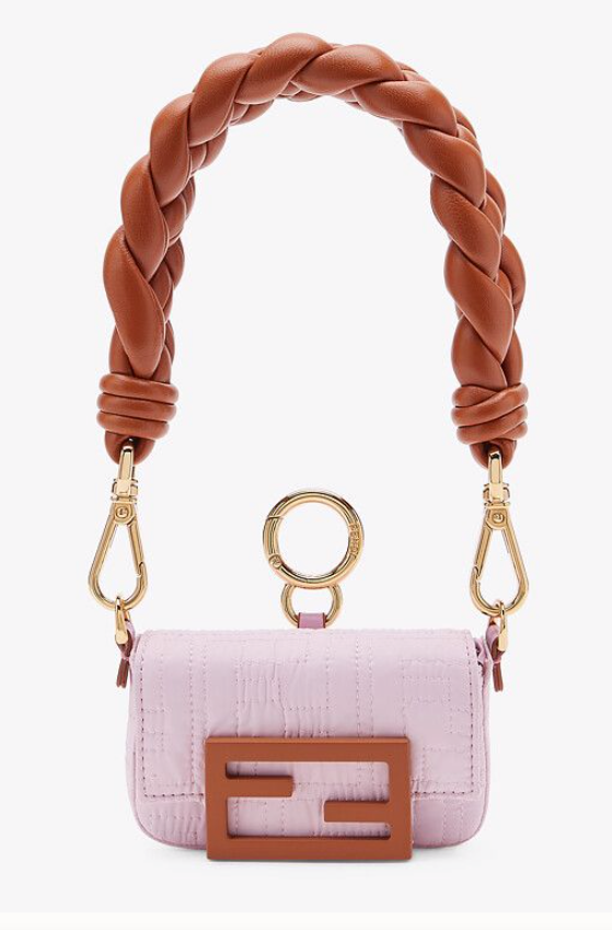 FENDI Peekaboo I See U Elongated Top Handle Bag Gold Metal Stitch Cream  Leather | eBay