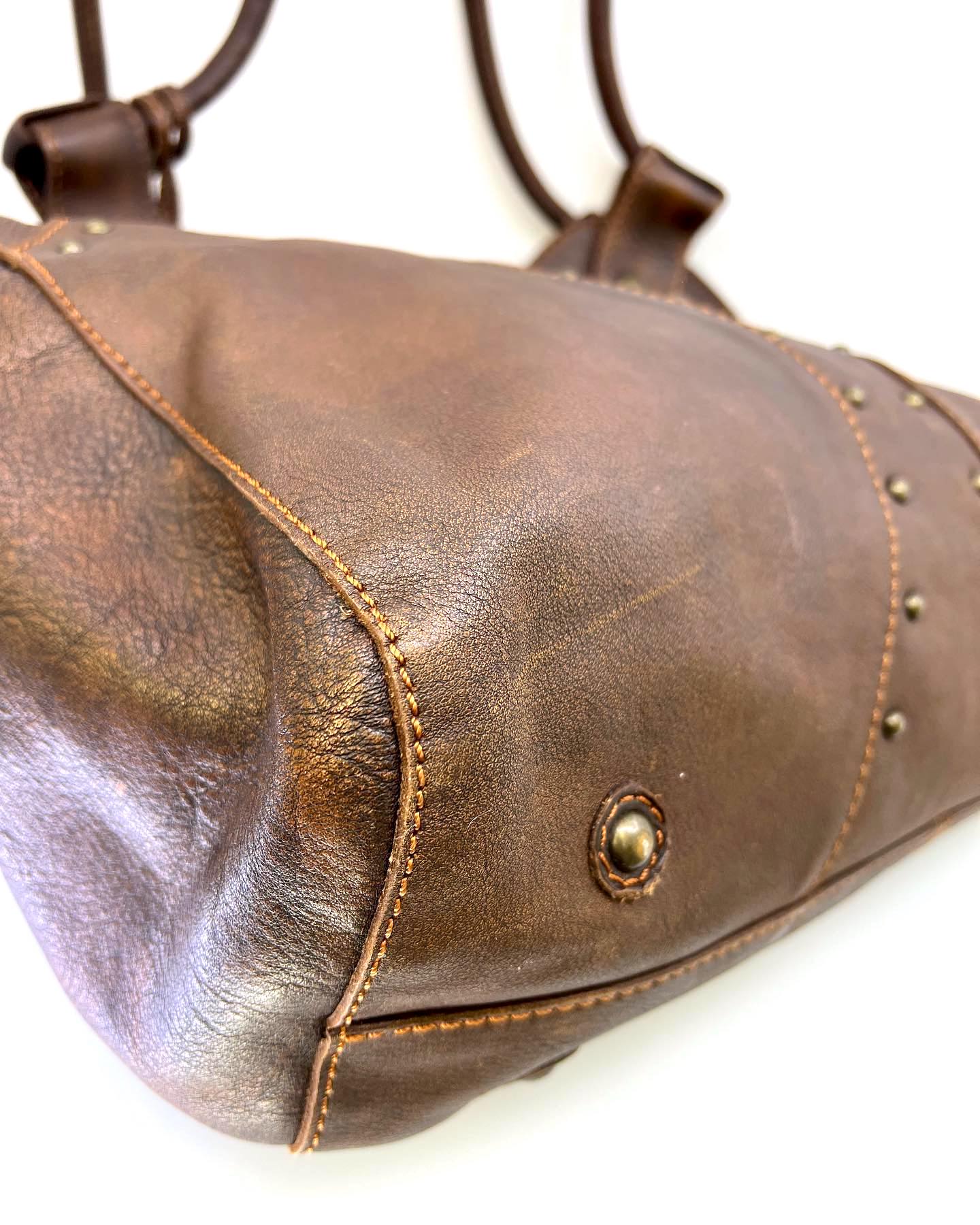 Frye Leather Saddle Flap Bag Satchel Cognac Brown Cross Purse Vintage  Shoulder | eBay
