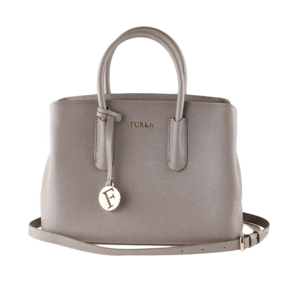 FURLA MINERVA TESSA LEATHER TOTE BAG – The Lavish Loft