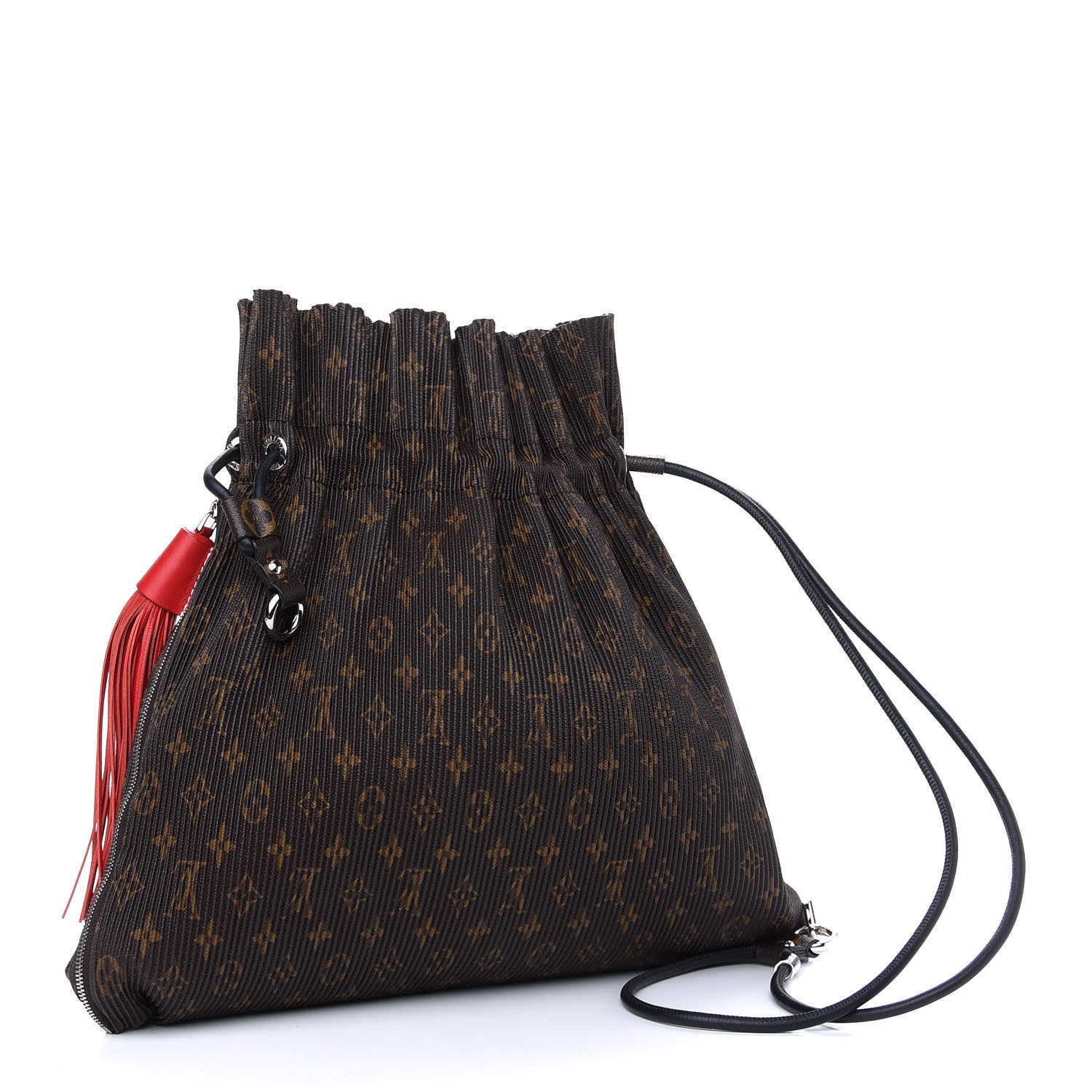 Louis Vuitton Monogram Pleated Explorer MM - Brown Totes, Handbags