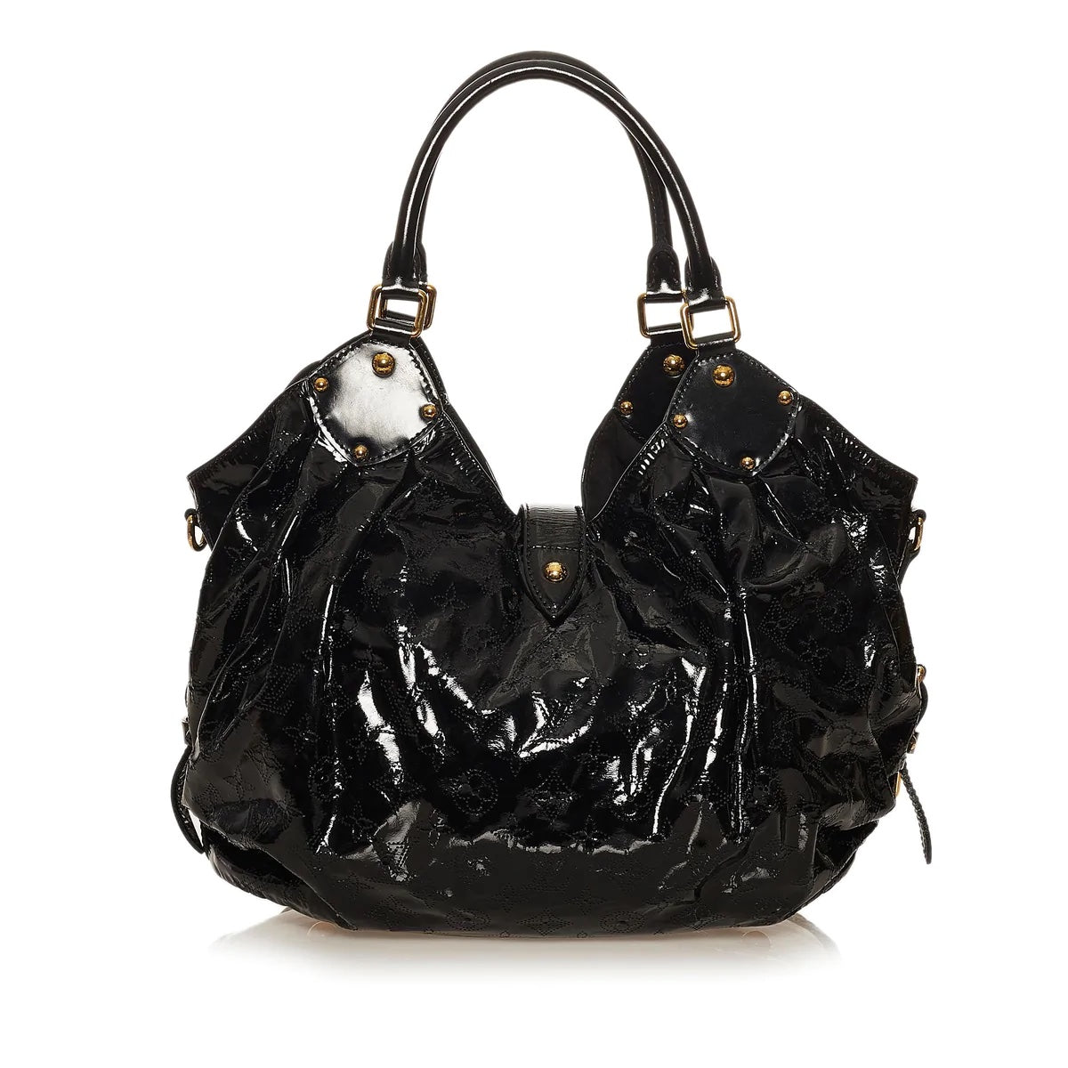 Louis Vuitton Black Mahina Patent Leather Limited Edition Surya XL Bag  Louis Vuitton