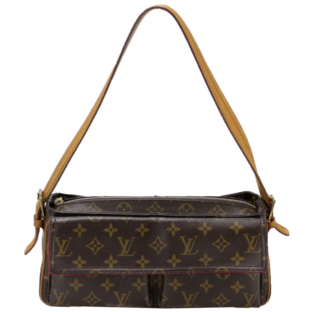 Louis Vuitton - Viva Cite MM - Brown / Tan Monogram Shoulder Bag
