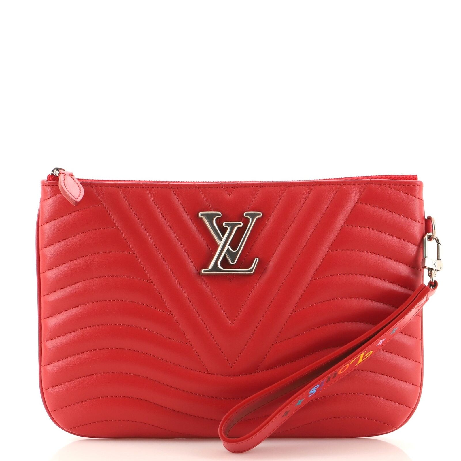Louis Vuitton Limited Edition Red Quilted Leather New Wave Heart Cross –  Bagriculture