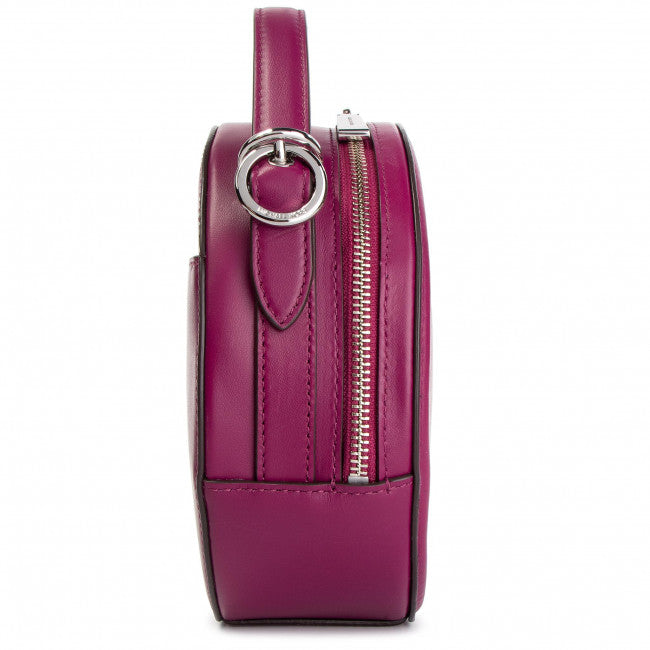 MICHAEL KORS DELANEY LEATHER CANTEEN CROSSBODY BAG The Lavish Loft